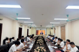 TRUNG TÂM AN TOÀN MỎ THAM GIA KẾT NỐI VỚI HỘI NGHỊ TOÀN QUỐC NGHIÊN CỨU, HỌC TẬP, QUÁN TRIỆT VÀ TRIỂN KHAI THỰC HIỆN NGHỊ QUYẾT HỘI NGHỊ LẦN THỨ BA BAN CHẤP HÀNH TRUNG ƯƠNG ĐẢNG KHÓA XIV